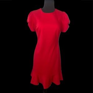 Karl Lagerford Paris size 2 Classic Red Dress New Without Tags